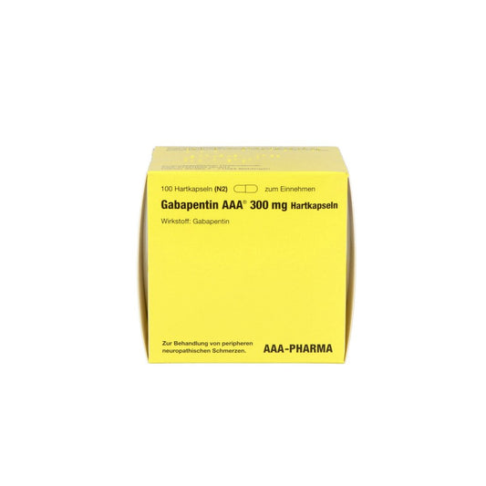 Das Produktfoto zeigt Gabapentin Aaa 300 Mg Hartkapseln (100 stk) PZN 00280206