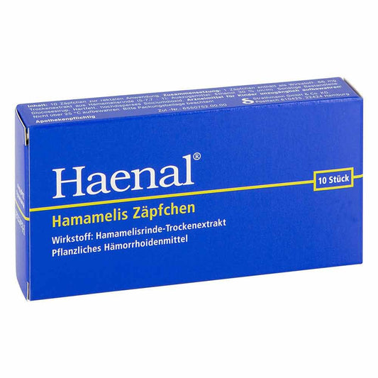Haenal Hamamelis Zäpfchen (10 stk)
