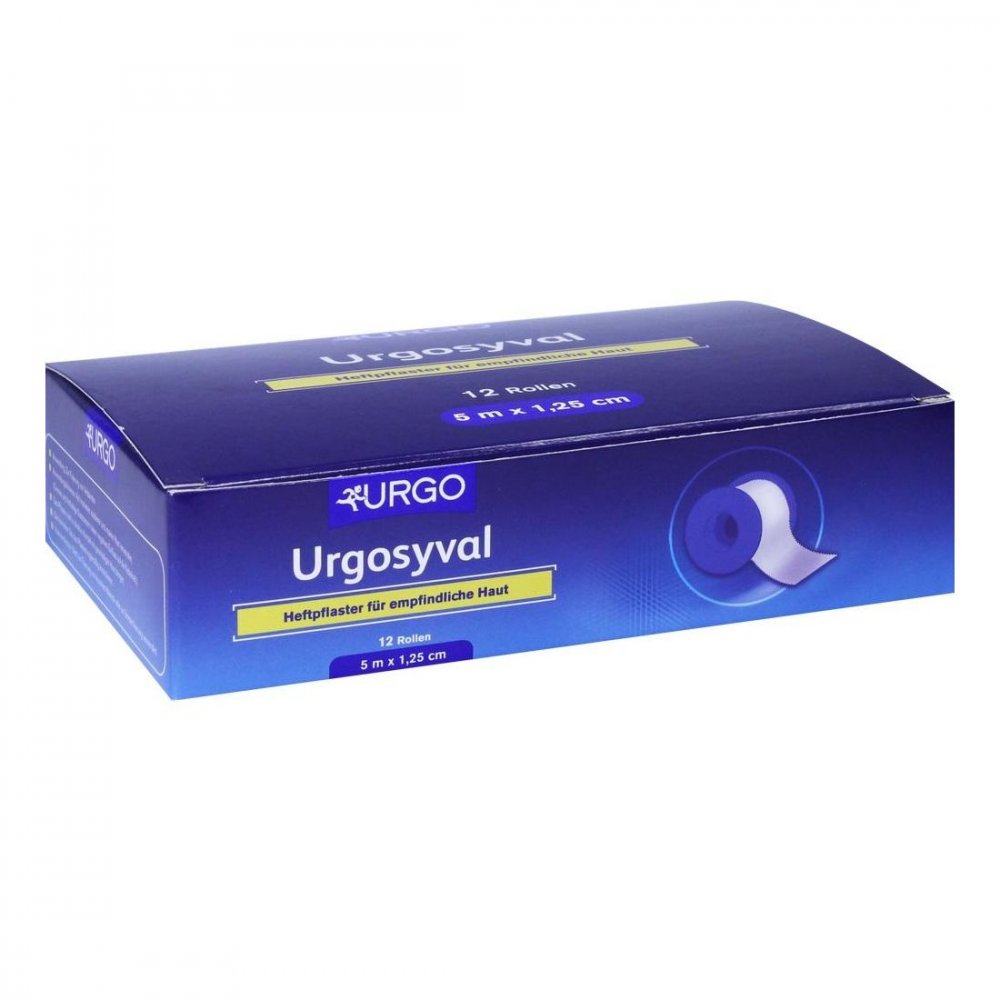 Das Produktfoto zeigt Urgosyval 1,25 Cmx5 M O.Schutzring (12 stk) PZN 00299743