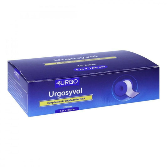 Das Produktfoto zeigt Urgosyval 1,25 Cmx5 M O.Schutzring (12 stk) PZN 00299743