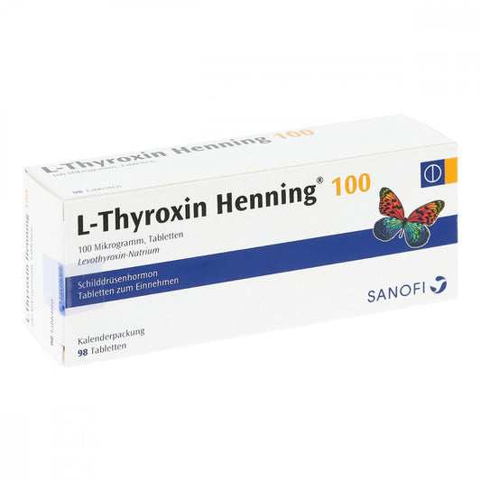 L-Thyroxin 100 Henning Tabl.I.Kalenderpack. (98 stk)