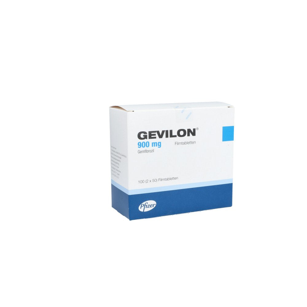 Das Produktfoto zeigt Gevilon 900 Mg Filmtabletten (100 stk) PZN 00379407