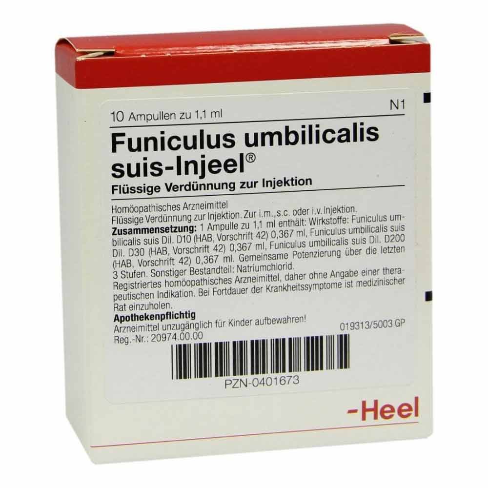 Funiculus Umbilicalis Suis Injeel Ampullen (10 stk)
