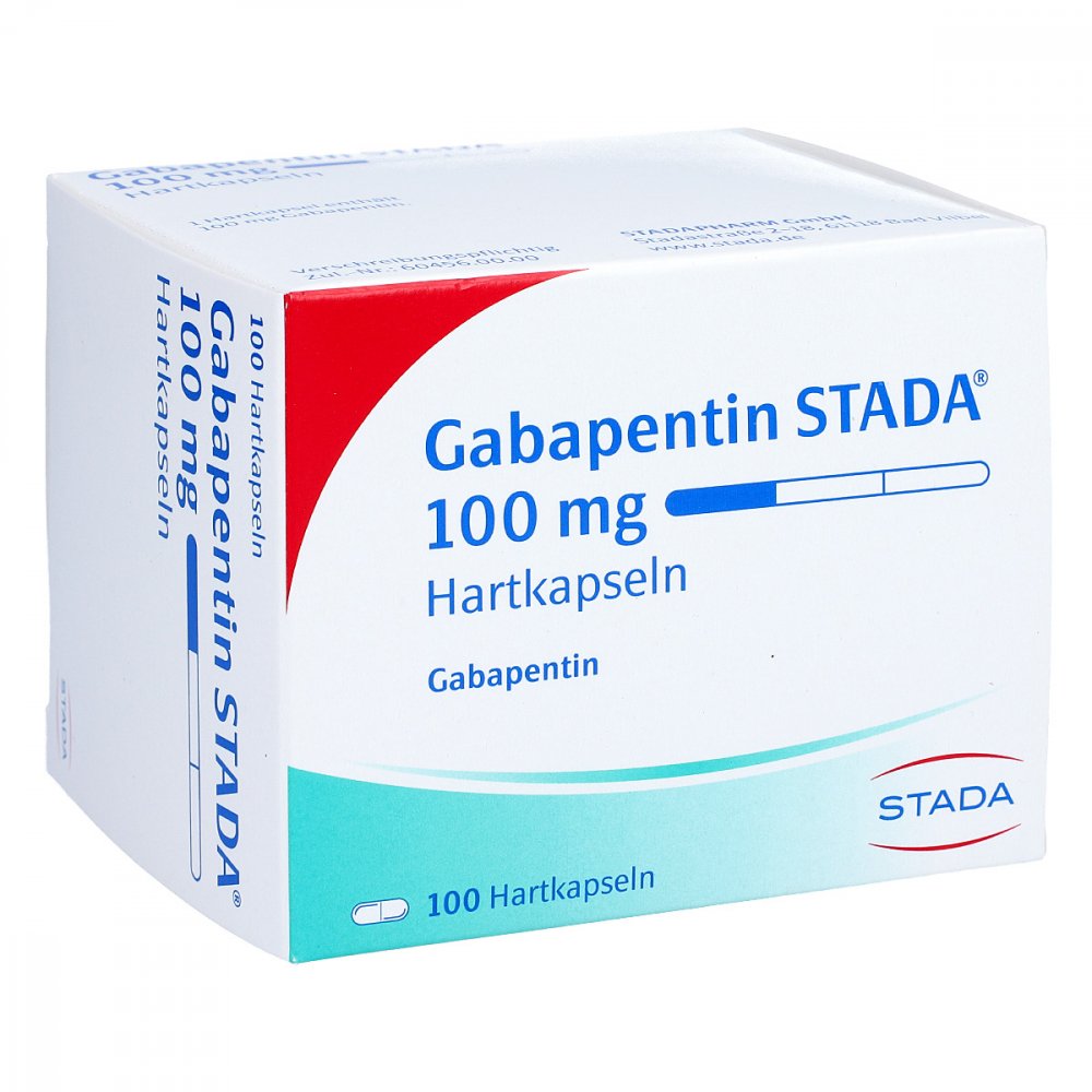 Das Produktfoto zeigt Gabapentin Stada 100 Mg Hartkapseln (100 stk) PZN 00407368