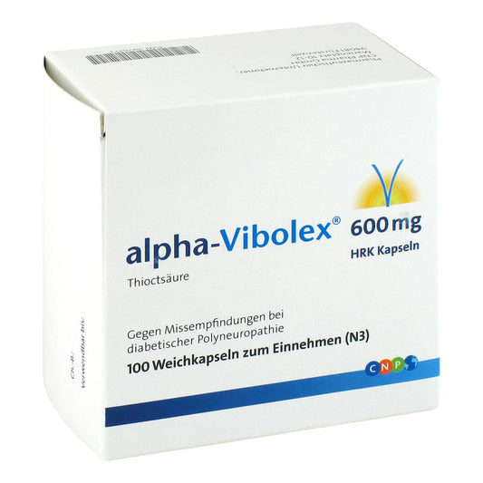 Alpha Vibolex 600 Mg Hrk Weichkapseln (100 stk)