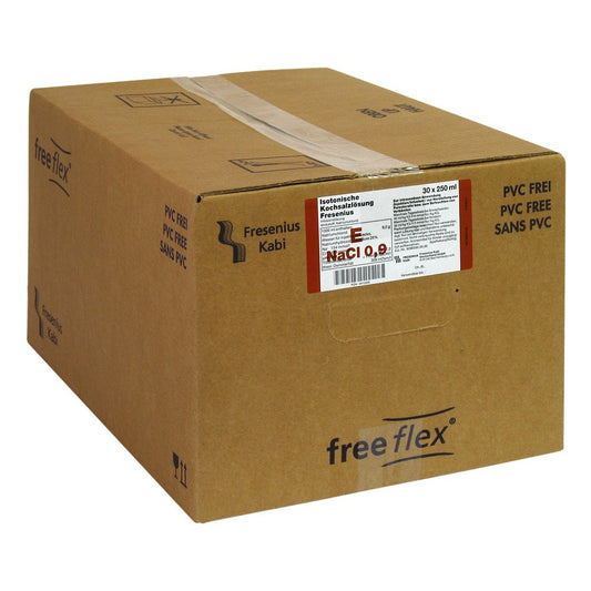 Isotonische Kochsalzlösung Fresenius Freeflex (30X250 ml)