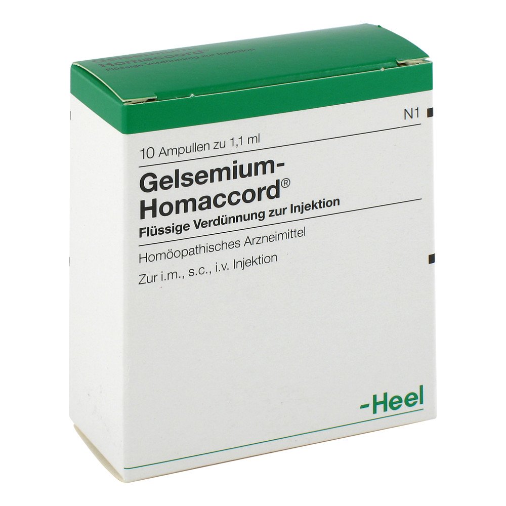 Gelsemium Homaccord Ampullen (10 stk)