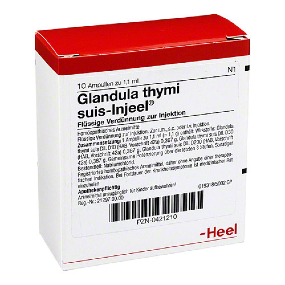 Glandula Thymi Suis Injeel Ampullen (10 stk)