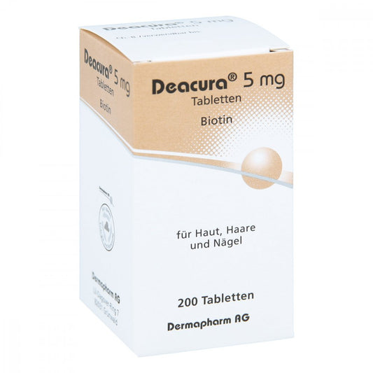 Deacura 5 Mg Tabletten (200 stk)
