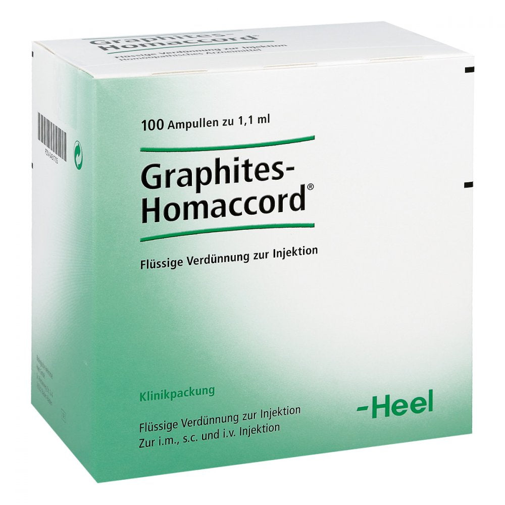 Das Produktfoto zeigt Graphites Homaccord Ampullen (100 stk) PZN 00431705