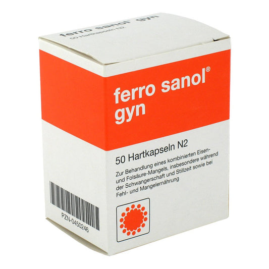 Ferro Sanol Gyn Hartkaps.M.Msr.Überz.Pellets (50 stk)