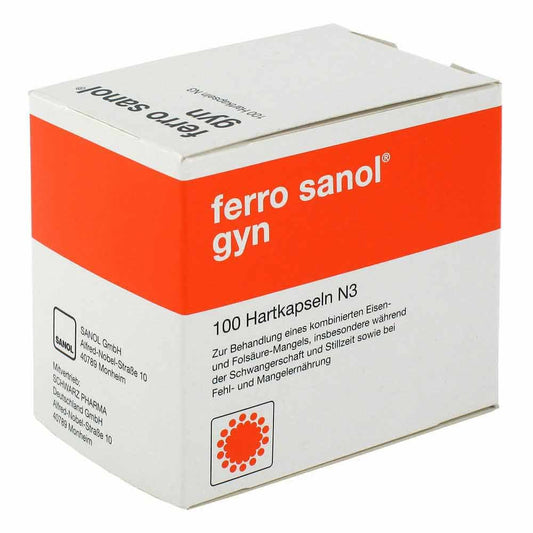 Ferro Sanol Gyn Hartkaps.M.Msr.Überz.Pellets (100 stk)