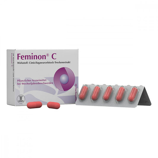 Das Produktfoto zeigt Feminon C Hartkapseln (100 stk) PZN 00450861