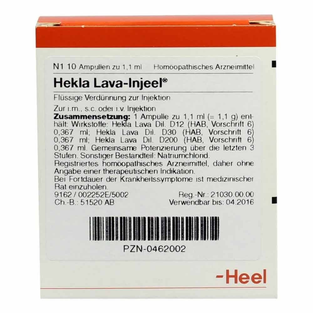 Hekla Lava Injeel Ampullen (10 stk)