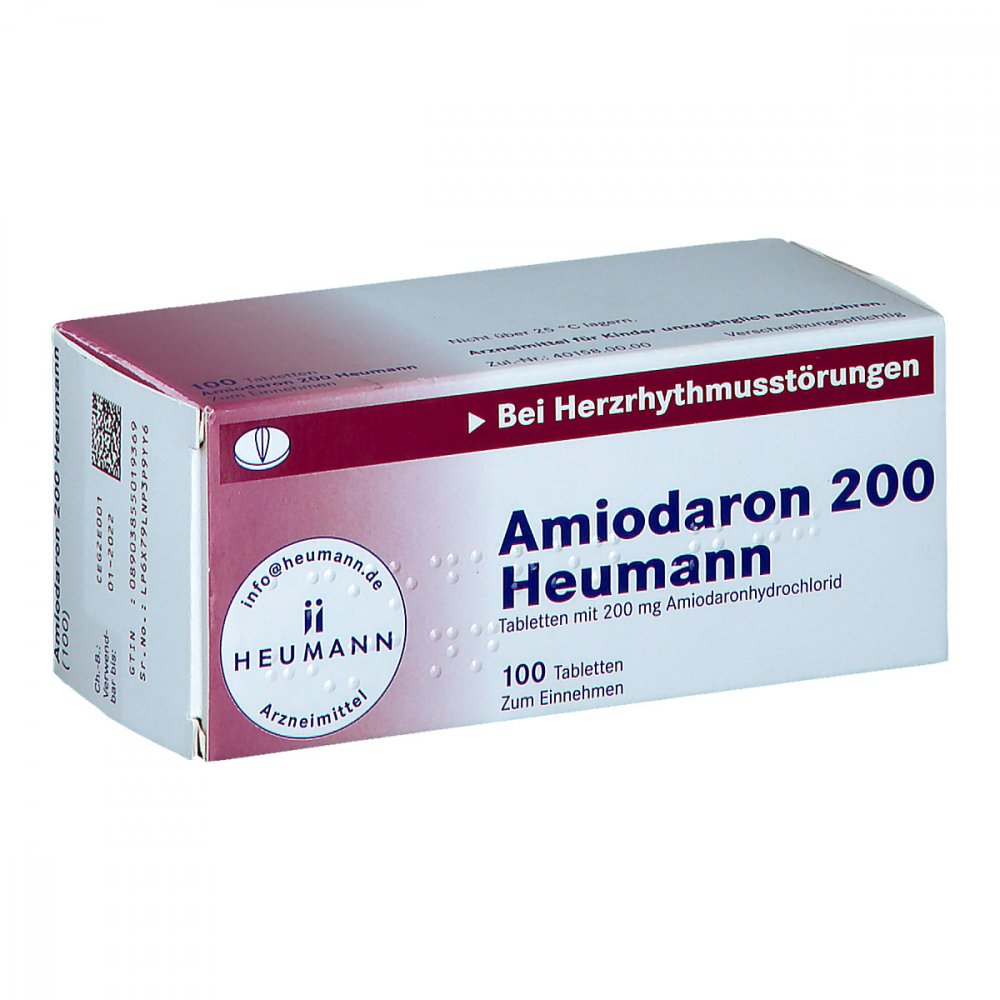 Amiodaron 200 Heumann Tabletten (100 stk)