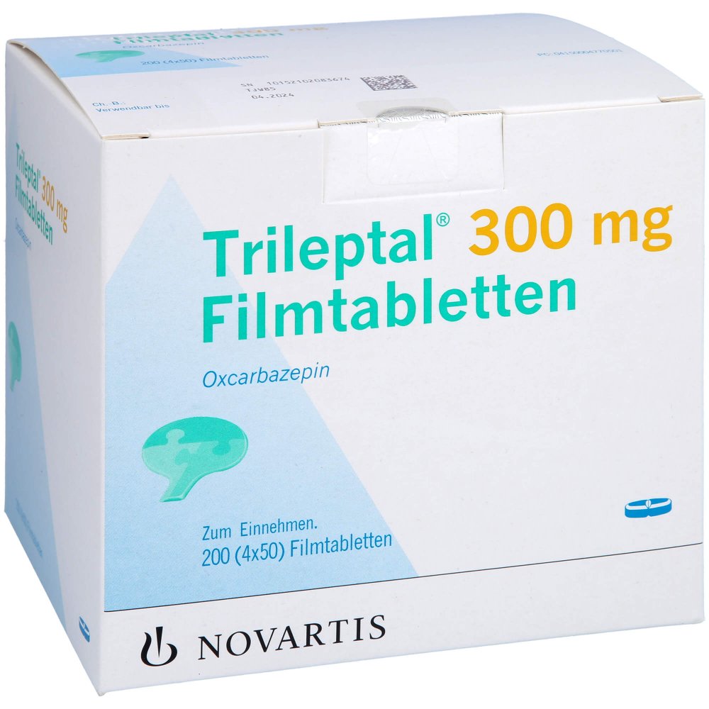 Das Produktfoto zeigt Trileptal 300 Mg Filmtabletten (200 stk) PZN 00477050