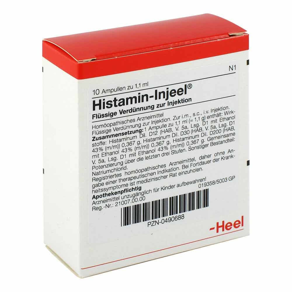 Histamin Injeel Ampullen (10 stk)