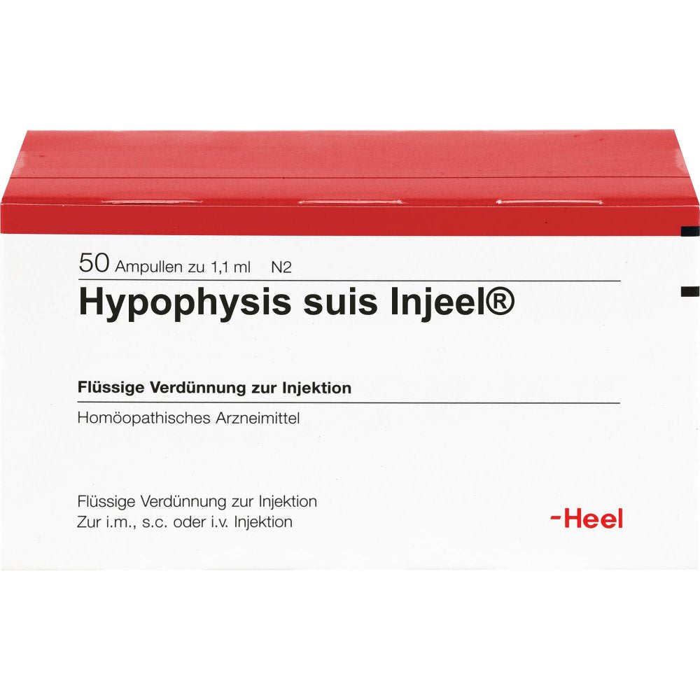 Das Produktfoto zeigt Hypophysis Suis Injeel Ampullen (50 stk) PZN 00513461