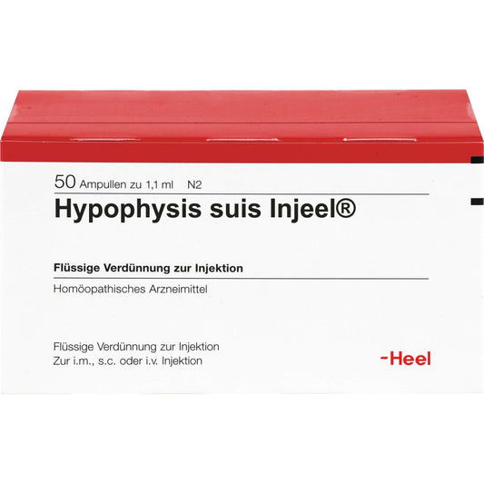 Das Produktfoto zeigt Hypophysis Suis Injeel Ampullen (50 stk) PZN 00513461