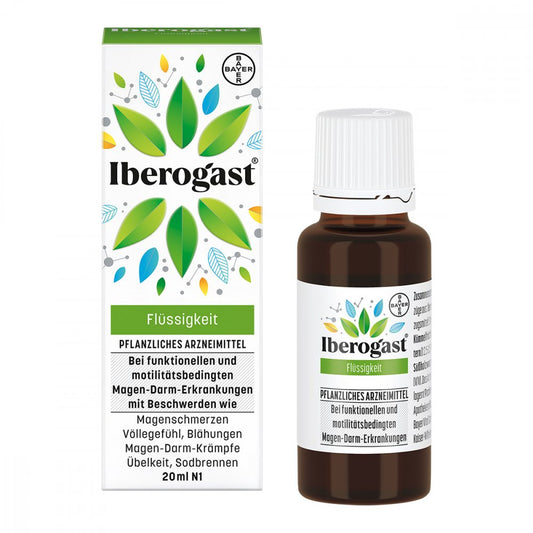 Das Produktfoto zeigt Iberogast Flüssig (20 ml) PZN 00514644