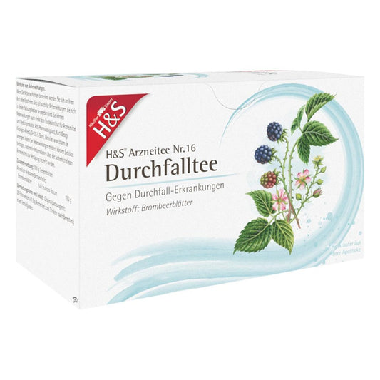 Das Produktfoto zeigt H&S Durchfalltee Filterbeutel (20X1.5 g) PZN 00515945