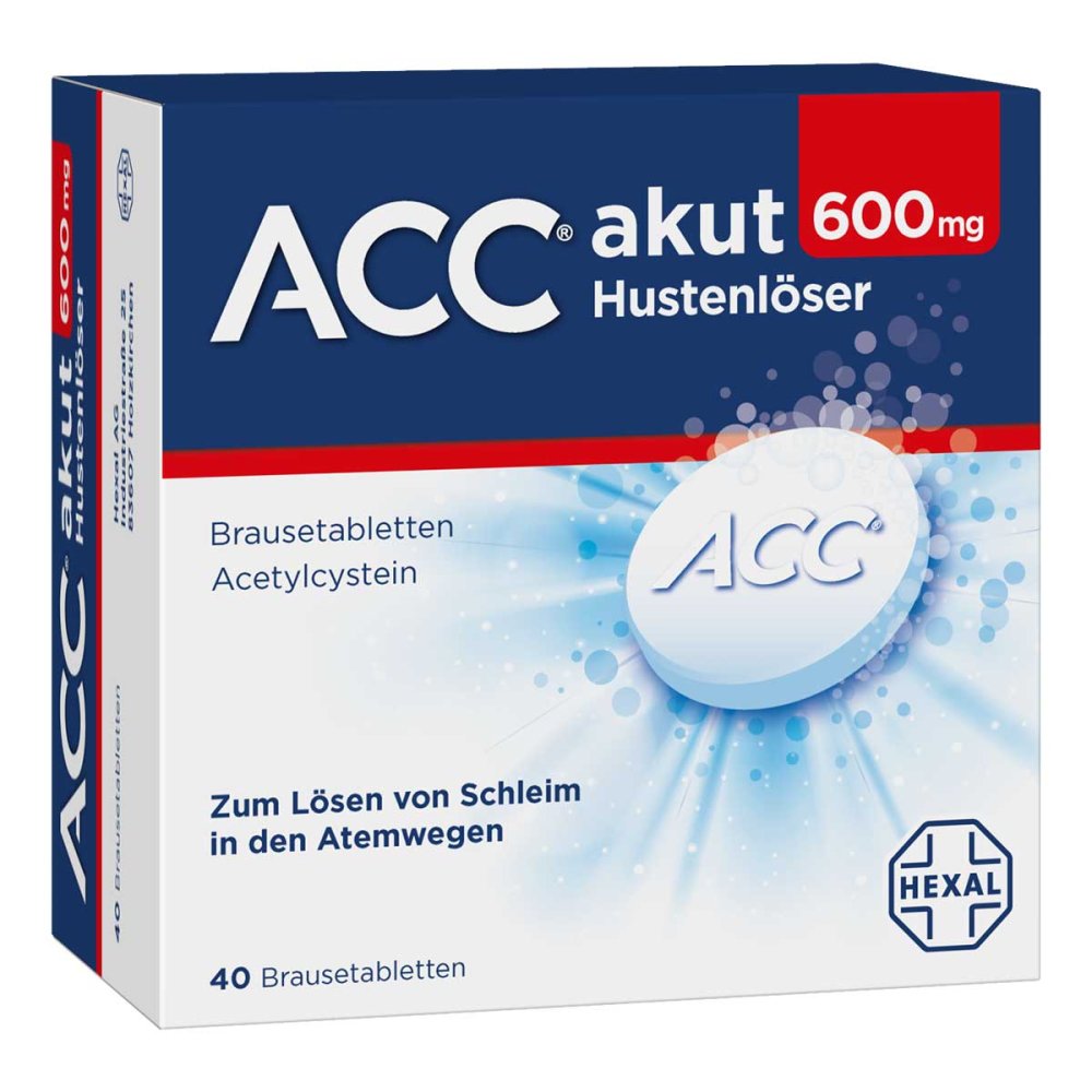 Acc Akut 600 Brausetabletten (40 stk)