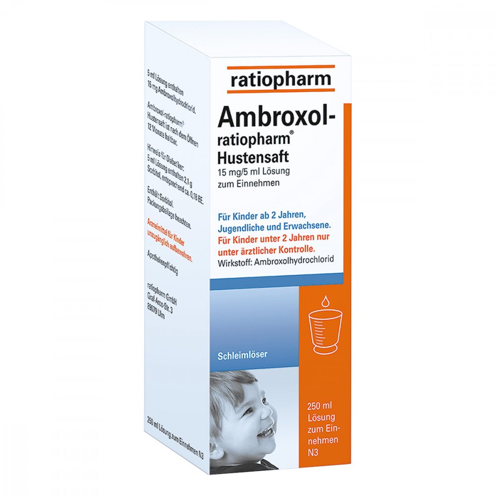 Ambroxol-Ratiopharm Hustensaft (250 ml)