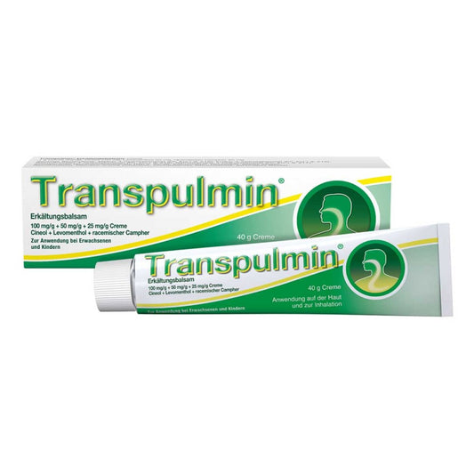Das Produktfoto zeigt Transpulmin Erkältungsbalsam (40 g) PZN 00580983