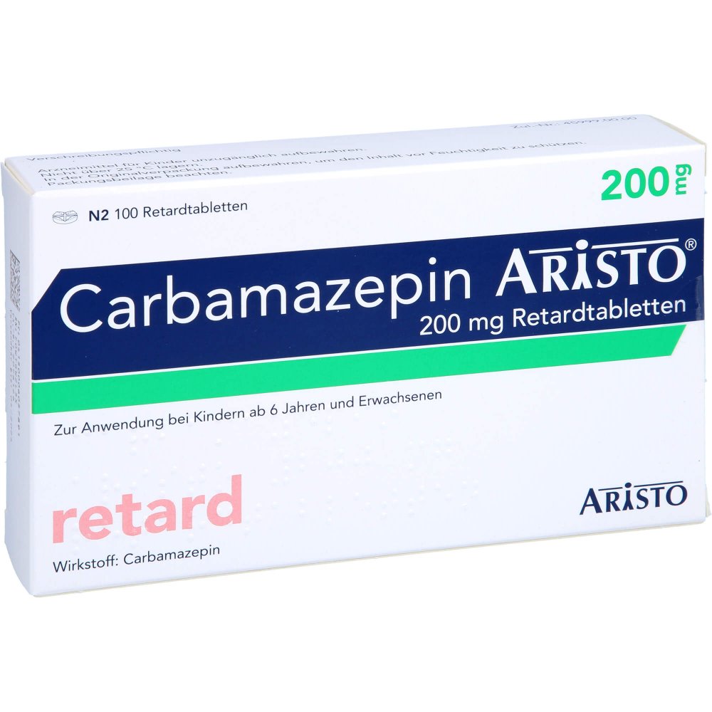 Carbamazepin Aristo 200 Mg Retardtabletten (100 stk)