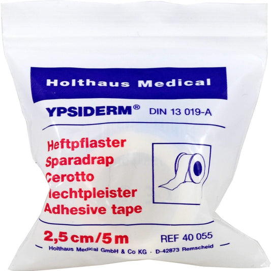 Das Produktfoto zeigt Heftpflaster Ypsiderm 2,5 Cmx5 M (1 stk) PZN 00614417