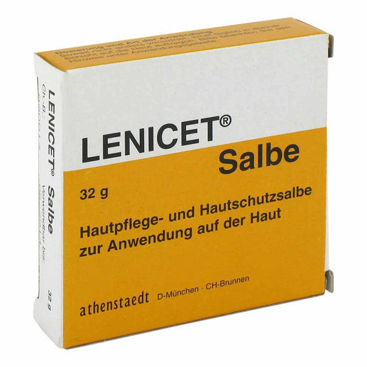 Das Produktfoto zeigt Lenicet Salbe (32 g) PZN 00622919