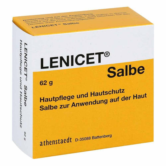 Das Produktfoto zeigt Lenicet Salbe (62 g) PZN 00622931