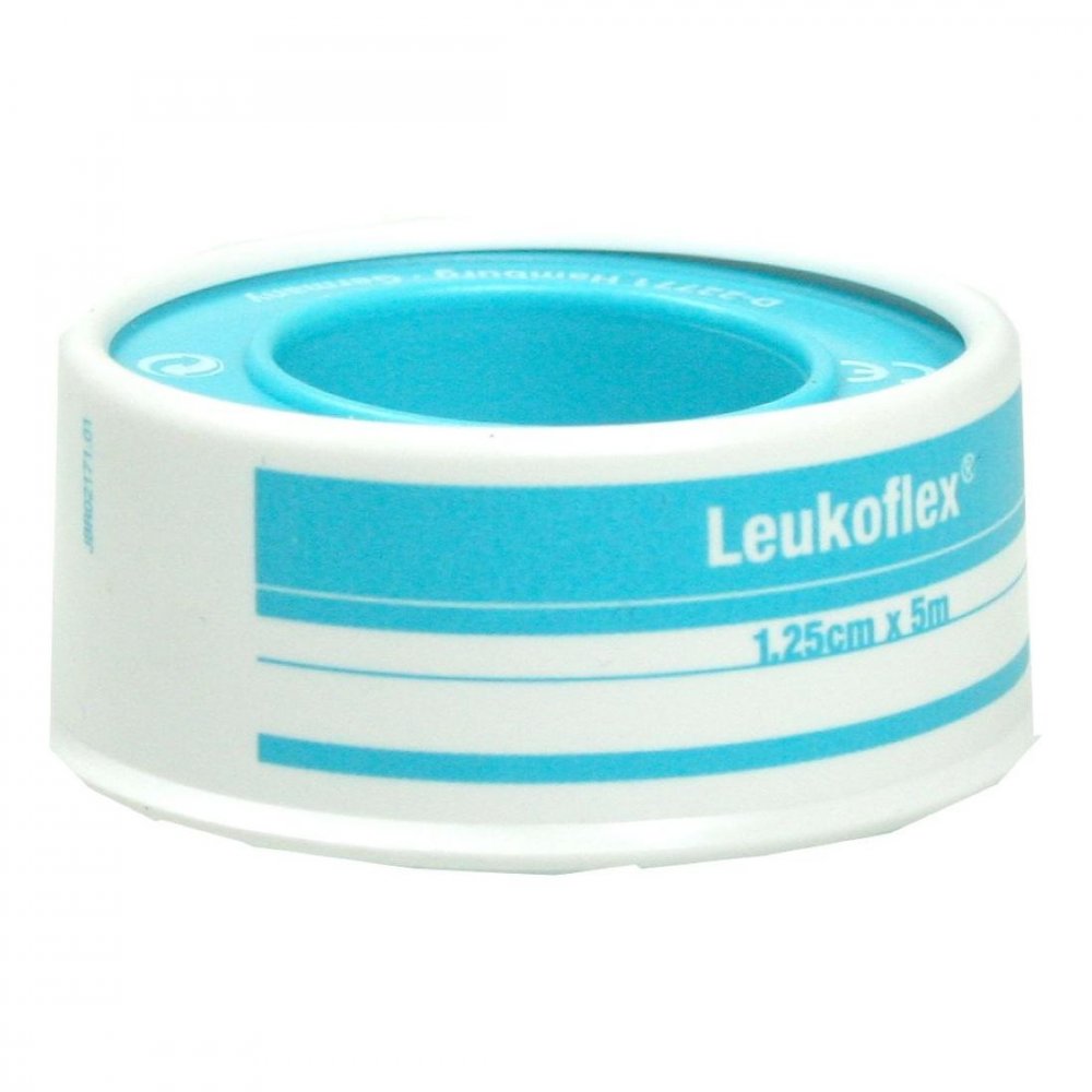Leukoflex Verbandpfl.1,25 Cmx5 M (1 stk)
