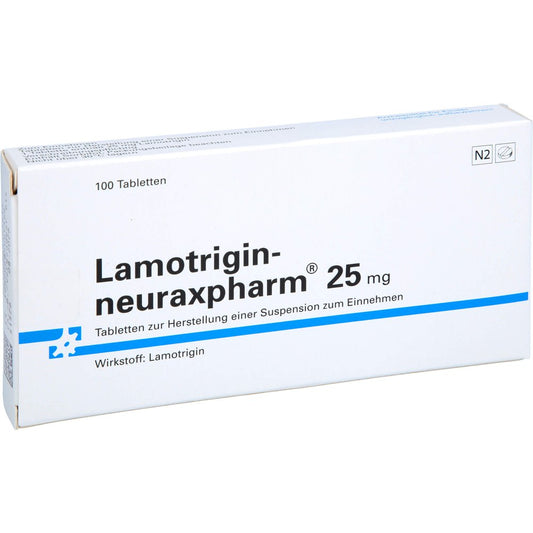 Lamotrigin-Neuraxpharm 25 Mg Tab.Z.H.Susp.Z.Einn. (100 stk)