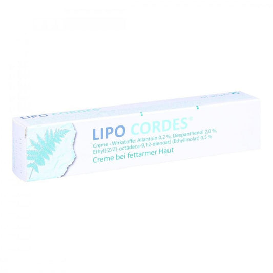 Das Produktfoto zeigt Lipo Cordes Creme (30 g) PZN 00640389