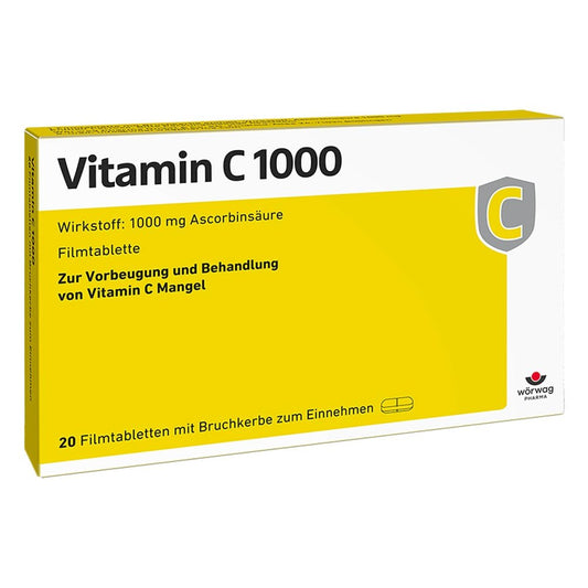 Vitamin C 1000 Filmtabletten (20 stk)