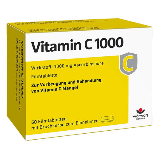 Vitamin C 1000 Filmtabletten (50 stk)