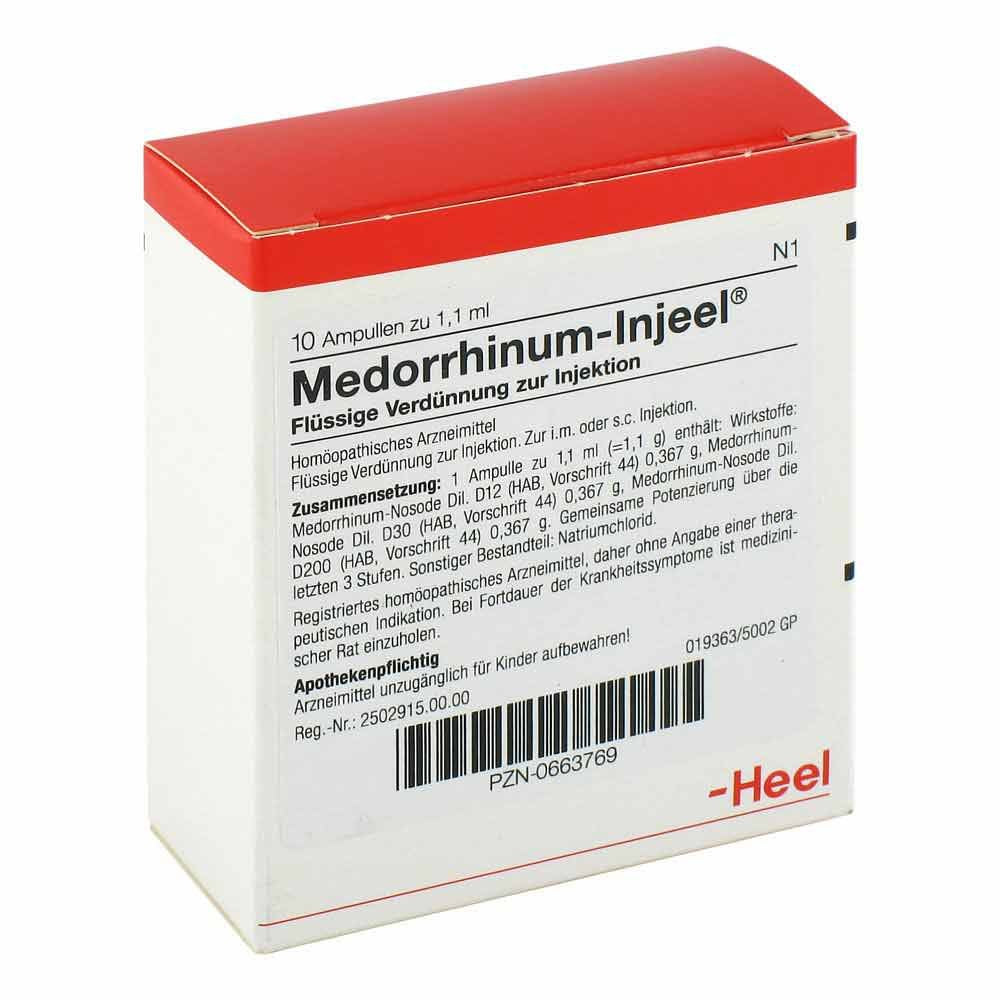 Medorrhinum Injeel Ampullen (10 stk)