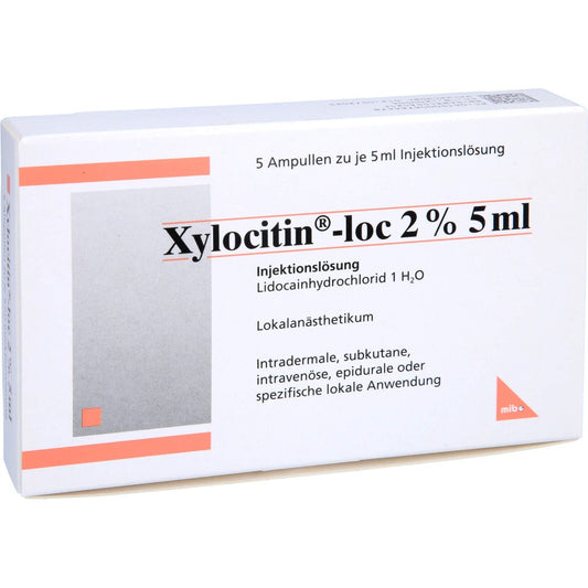 Xylocitin-Loc 2% 5 Ml Injektionslösung Amp. (5X5 ml)