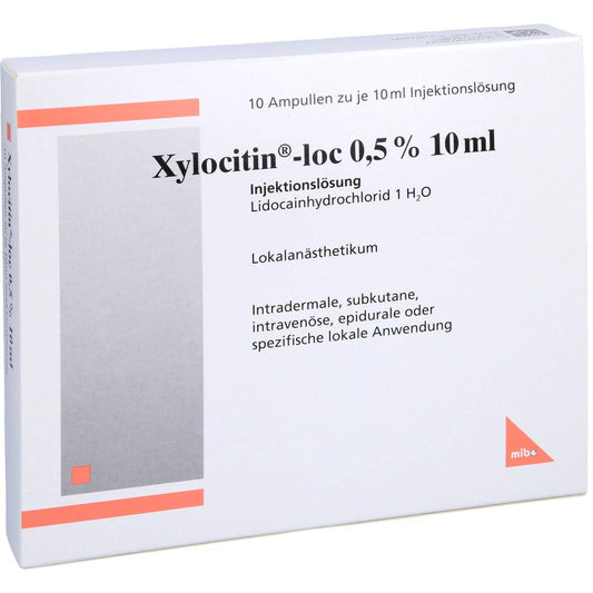 Xylocitin-Loc 0,5% 10 Ml Injektionslösung Amp. (10X10 ml)