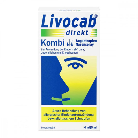Livocab Direkt Kombi 4 Ml Augentr.+5 Ml Nasenspray (1 Pck)