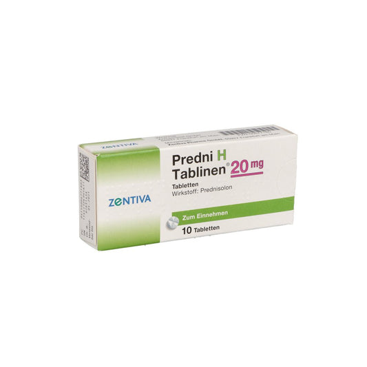 Das Produktfoto zeigt Predni H Tablinen 20 Mg Tabletten (10 stk) PZN 00677180