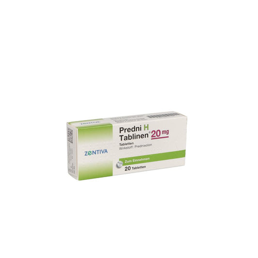 Das Produktfoto zeigt Predni H Tablinen 20 Mg Tabletten (20 stk) PZN 00677197