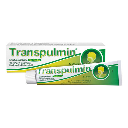 Das Produktfoto zeigt Transpulmin Erkältungsbalsam Für Kinder (40 g) PZN 00679374