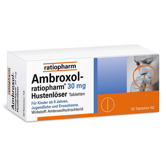 Ambroxol-Ratiopharm 30 Mg Hustenlöser Tabletten (50 stk)