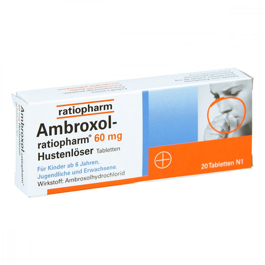 Ambroxol-Ratiopharm 60 Mg Hustenlöser Tabletten (20 stk)