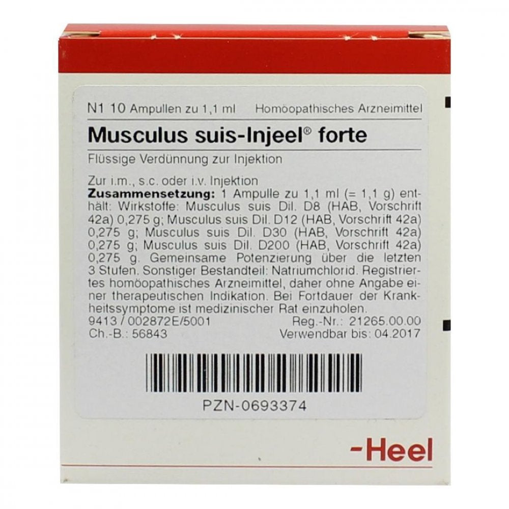 Musculus Suis Injeel Forte Ampullen (10 stk)