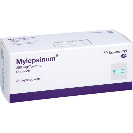 Das Produktfoto zeigt Mylepsinum Tabletten (50 stk) PZN 00695835