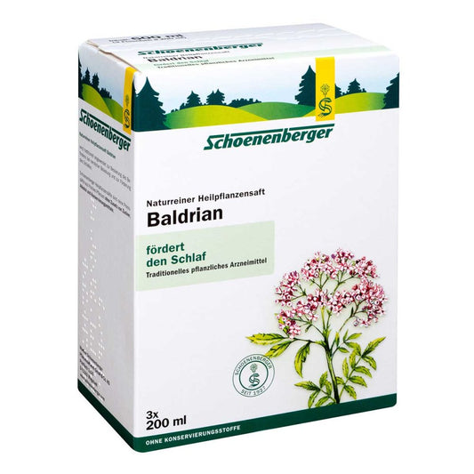 Baldrian Heilpflanzensäfte Schoenenberger (3X200 ml)