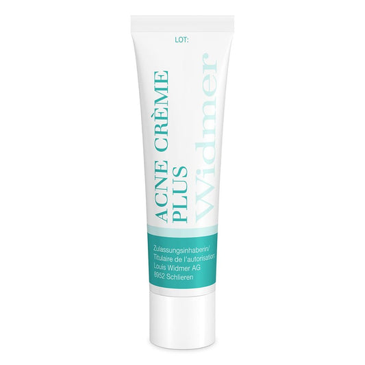 Das Produktfoto zeigt Widmer Acne Plus Creme (20 g) PZN 00708963